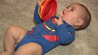 Superman baby! Parents name son after super hero