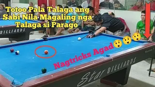 Sobrang Tindi ng Tambalang Rica Rendal at Parago | Babaeng Tirador ng Davao | 10 balls | Doubles