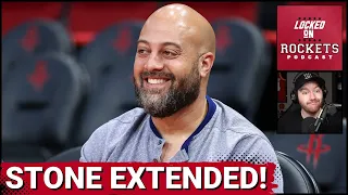 Houston Rockets GM Rafael Stone Contract Extension, Jalen Green & Alperen Sengun Contracts & More