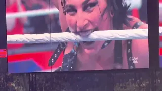 Rhea Ripley eliminates Liv Morgan & Auska to win the WWE Royal Rumble2023