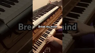 Break my mind piano cover #fnaf #fnafsongs @dagames #piano #pianocover