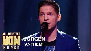 All Together Now Norge | Jørgen performs Anthem from Chess | TVNorge