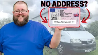 Full time VAN LIFE without an ADDRESS! - DVLA, Doctors, Dentist, Parcels & More - EcoFlow Delta 2