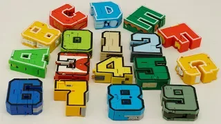 Transformers alphabet number color robot Prime Dinosaur, Dragon, Tank, boat, truck Cars