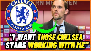 BOOM! LOOK AT THIS! IT WAS CONFIRMED NOW! THOMAS TUCHEL WANTS THIS TWO CHELSEA STARS - CHELSEA NEWS