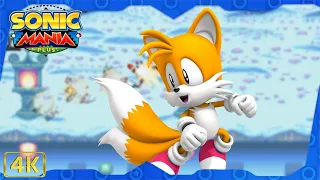 Sonic Mania Plus ⁴ᴷ Full Playthrough (All Chaos Emeralds, Tails gameplay)