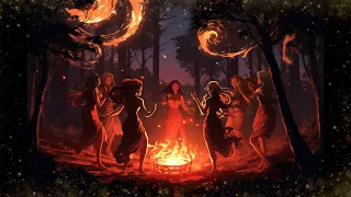 Dancing and Magick in an ancient forest Ambience  - Fantasy background music | | witchy playlist