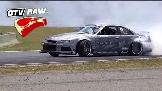 Gaz Whiter Drift LS3 Supercharged V8 Nissan S14 - Mad Mike Summer Bash 2017