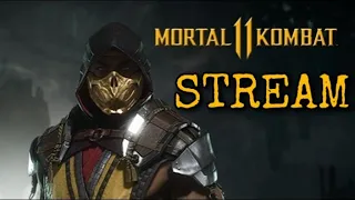 Стрим: Играю с нуля в MORTAL KOMBAT 11!!! Хожу по крипту!!!