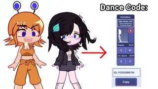 Money Money Green Green Dance Code in Gacha life 2 🥺