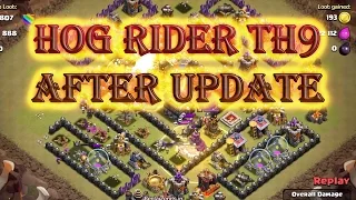 Hog rider attack strategy town hall 9 episode 2 - combo with witches