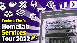 Techno Tim HomeLab Services Tour (Late 2022) - What am I Self-Hosting in my HomeLab?