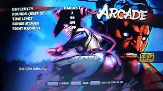 Super Street Fighter IV AE Benchmark on MSI GX623