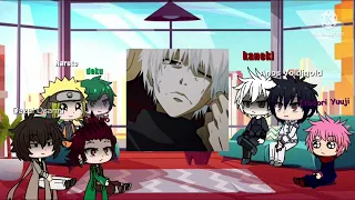 Anime character react to each other (Kaneki) 5/?