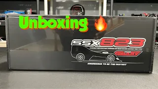 1/8 SSX-823 On Road Pan Car Chassis Kit Unboxing #teamcorally #rcracing #rcPanCar