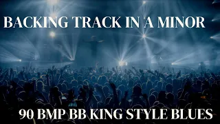 BB King The Thrill is Gone Style Blues in A Minor 90BPM