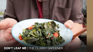 Cooking cassava and papaya leaves | THE CLUMSY GARDENER