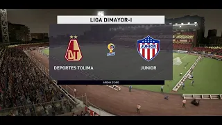 FECHA 17 LIGA COLOMBIANA 1 TIEMPO