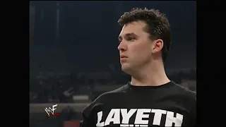 Shane McMahon vs The Rock. WWE Monday Night RAW. April 3, 2000.