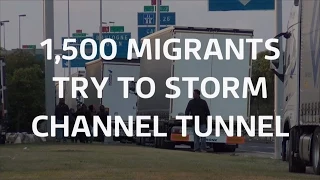 Daily Dose: 1,500 migrants try to storm Channel, Sandra Bland footage and double hand transplant