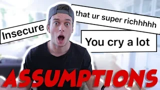 33 FAN ASSUMPTIONS ABOUT ME | Absolutely Blake