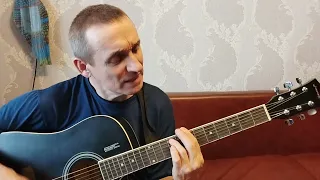 ВЕТЕРОК(Забытая песня)-К.Никольский/гр."Воскресенье",1980, guitar cover.