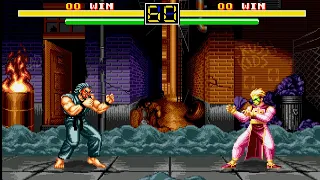 Art Of Fighting / Sega / FT3 / Free Play