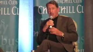 Larry Ellison talks about Sun, sailing and clouds