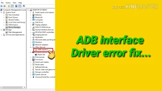 ADB interface error fix