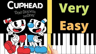 Cuphead - Don't Deal With the Devil | VERY EASY Piano Tutorial