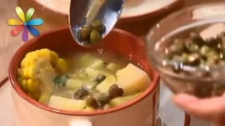 Картофельный суп по-колумбийски Ахиако от шеф-повара Эктора Хименес-Браво (повтор)