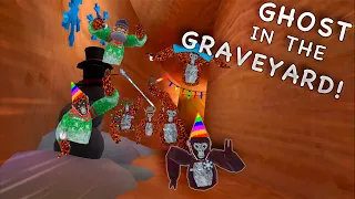 Gorillas play Ghost in the Graveyard! (Gorilla Tag Minigames) Pt. 1