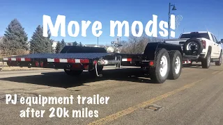 PJ Equipment trailer modifications, repair and review