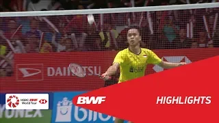 DAIHATSU Indonesia Masters 2018 | Badminton MS - F - Highlights | BWF 2018