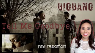 NEW VIP | BigBang TELL ME GOODBYE | MV Reaction