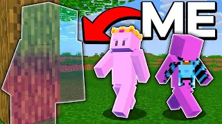 Minecraft Manhunt, But I Can Camouflage...