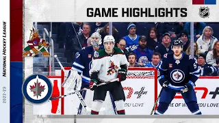 Coyotes @ Jets 1/15 | NHL Highlights 2023