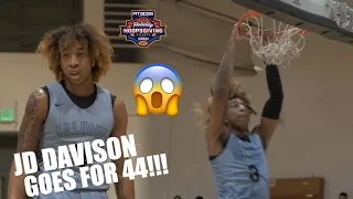 JD Davison Drops 44 & Tries Crazy In Game Dunk! 4Star Chase Clemmons Drops 30 | Full Game Highlights