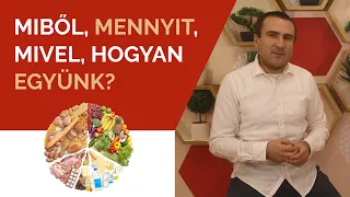 Miből, mennyit, hogyan együnk?