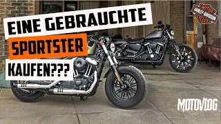 Eine gebrauchte Sportster in 2021 kaufen, lohnt sich das noch? | 4K Motovlog |  HARLEY DAVIDSON