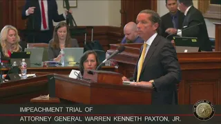 Ken Paxton attorneys Tony Buzbee, Dan Cogdell full opening statement