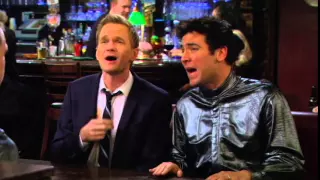 How I met your mother, Ted and Barney Sing 'For the Longest Time'