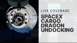 Expedition 66 SpaceX Dragon CRS-24 Cargo Ship Departs International Space Station - Jan. 21, 2022