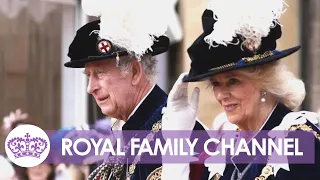 King and Queen Lead First Historic Garter Procession