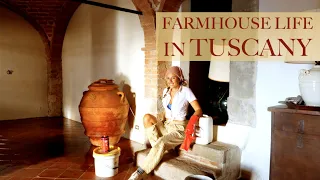 RENOVATING A RUIN: A Tuscan Living Room, Olive Picking, Chicken Coop Construction Update (Ep12)