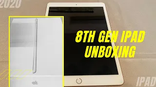 Ipad 8th generation unboxing/10.2inch display/review/2020 ipad/specifications/india/smart case