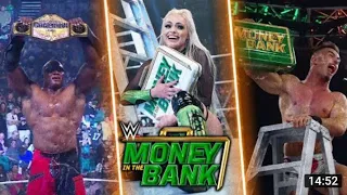 WWE Money in the Bank 2/7/2022 ||  Money in the Bank Highlights