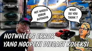 HOTWHEELS ERROR NGOPENI DIECAST YANG KINI JADI LANGKA! HARGANYA SELANGIT ??