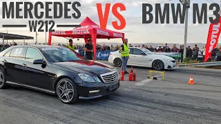 Mercedes W212 vs BMW M3