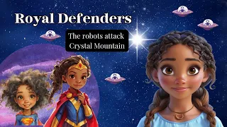 Join us for story time with Elsa. In "Royal Defenders" The Robots attack Crystal Mountain.